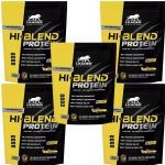 Kit 5X Hi-Blend Protein - 900g Refil Banana Split - Leader Nutrition