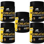 Kit 5X Hi-Creatine Micronized 100% Pure - 300g Original - Leader Nutrition