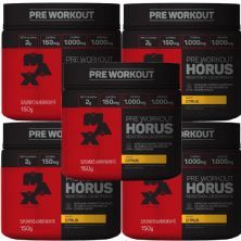 Kit 5X H�rus Pre Workout - 150g Citrus - Max Titanium
