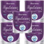 Kit 5X Hyaluronic Skin - 270g Neutro - Sanavita