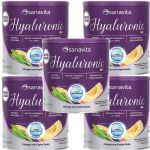 Kit 5X Hyaluronic Skin - 300g P�ssego e Capim Santo  - Sanavita