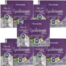 Kit 5X Hyaluronic Verisol 120mg - 30 Sticks de 3,5g Matacha, Capim Lim�o e Gengibre - Sanavita