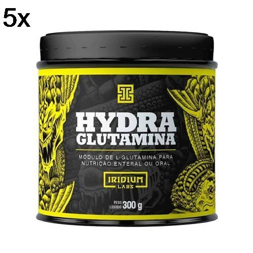 Kit 5X Hydra Glutamina - 300g - Iridium
