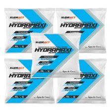 Kit 5X Hydramaxi Isot�nico em P� - 400g Refil �gua de Coco - Sudract Nutrition