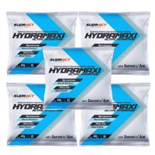 Kit 5X Hydramaxi Isot�nico em P� - 400g Refil Guaran� com A�a� - Sudract Nutrition
