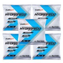 Kit 5X Hydramaxi Isot�nico em P� - 400g Refil Ma�� Verde - Sudract Nutrition