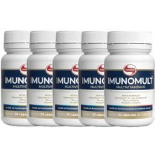 Kit 5X Imunomult Multivitam�nico - 30 C�psulas - Vitafor