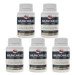 Kit 5X Imunomult Multivitam�nico - 60 C�psulas - Vitafor