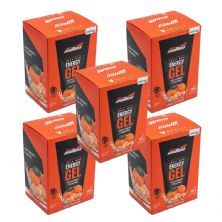 Kit 5X Iron Man Instant Energy Gel - 10 Unidades 30g Tangerina - New Millen