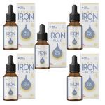 Kit 5X Iron Plus Liquid - 30ml Morango - True Source