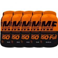 Kit 5X Iso Full Protein - 810g Baunilha - MuscleFull