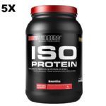 Kit 5X Iso Protein - 900g Baunilha - BodyBuilders