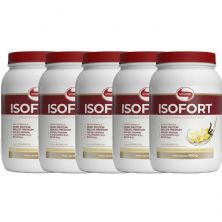 Kit 5X Isofort - 900g Baunilha - Vitafor
