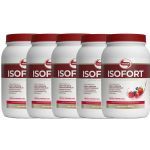 Kit 5X Isofort - 900g Frutas Vermelhas - Vitafor