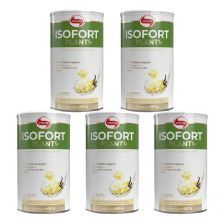 Kit 5X Isofort Plant - 450g Baunilha - Vitafor