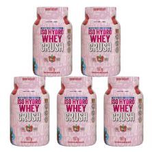 Kit 5X Isohydro Whey Crush - 907g Strawbear - Under Labz
