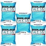 Kit 5X Isolate Crea Protein - 900g Refil Morango - Body Nutry