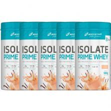 Kit 5X Isolate Prime Whey  - 900g Baunilha Natural - BodyAction