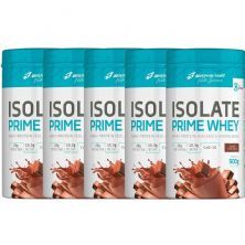 Kit 5X Isolate Prime Whey  - 900g Chocolate - BodyAction