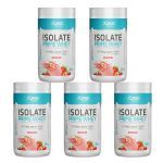 Kit 5X Isolate Prime Whey  - 900g Morango Natural - BodyAction