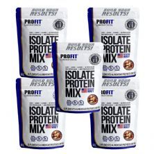 Kit 5X Isolate Protein Mix Refil - 900g Creme de Avel� - Profit