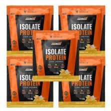 Kit 5X Isolate Protein Zero Lactose - 1 Sach� 30g Orange Juice - New Millen