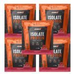 Kit 5X Isolate Protein Zero Lactose - 1 Sach� de 30g Morango - New Millen