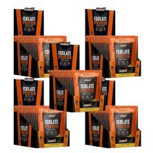 Kit 5X Isolate Protein Zero Lactose - 15 Sach�s de 30g P�ssego e Manga - New Millen