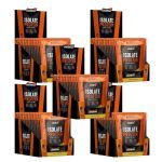 Kit 5X Isolate Protein Zero Lactose - 15 Sach�s de 30g P�ssego e Manga - New Millen