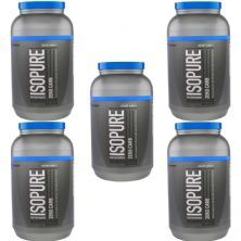 Kit 5X ISOPURE Zero Carb - 1361g Baunilha - Nature�s Best