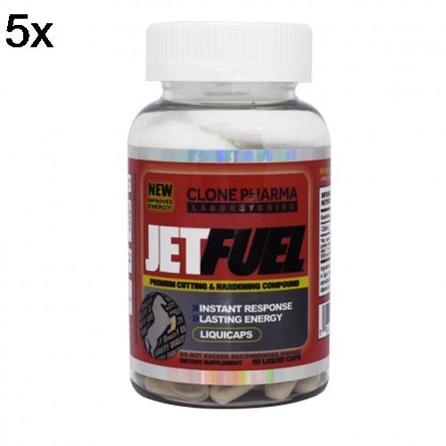 Kit 5X Jet Fuel - 60 C�psulas - Clone Pharma