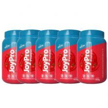Kit 5X JoyPro Protein - 900g - Iogurte de Morango com Framboesa - Shark Pro