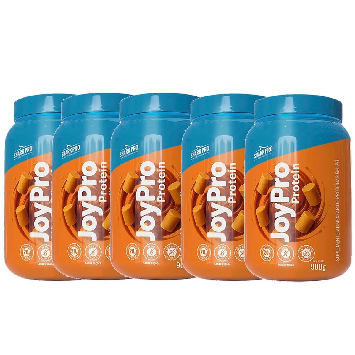 Kit 5X JoyPro Protein - 900g Pa�oca - Shark Pro