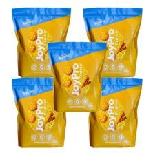 Kit 5X JoyPro Protein - Refil 900g Cookies de Banana com Canela - Shark Pro