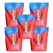 Kit 5X JoyPro Protein - Refil 900g Iogurte de Morango com Framboesa - Shark Pro