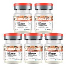 Kit 5X JuiceDop Whey Protein - 450g Tangerina+Ch� Branco - ElementoPuro