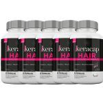 Kit 5X Keracap Hair - 60 C�psulas - Nutrends
