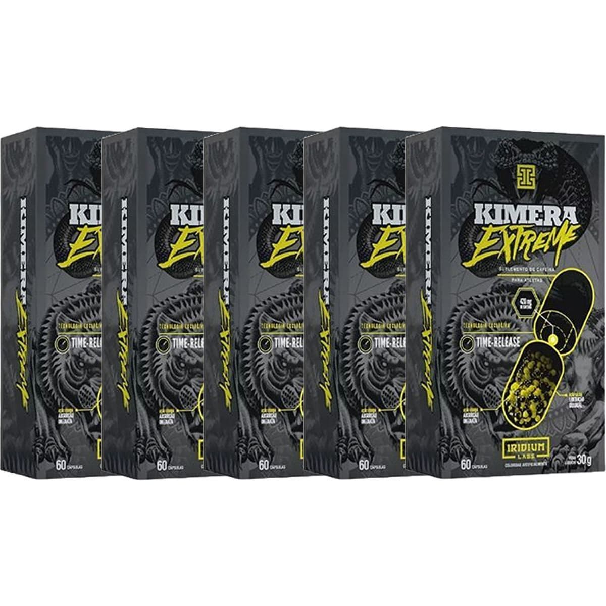 Kit 5X Kimera Extreme - 60 C�psulas - Iridium