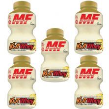 Kit 5X Kut Whey Mini - 33g Leite Fermentado com Abacaxi - MuscleFull
