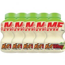Kit 5X Kut Whey Mini - 33g Leite Fermentado com Ma�� Verde - MuscleFull