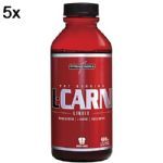 Kit 5X L-Carn Liquid - 480ml Tangerina - IntegralM�dica