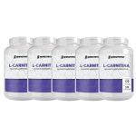 Kit 5X L Carnitina - 120 C�psulas - NewNutrition