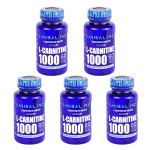 Kit 5X L-carnitina - 60 Tablets - Canibal