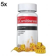 Kit 5X L-Carnitine 1000 - 60 C�psulas - Inove Nutrition