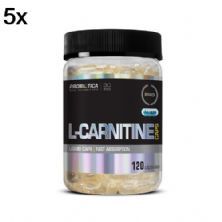 Kit 5X L-Carnitine  - 120 C�psulas - Probi�tica
