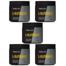 Kit 5X L-Glutamine - 120g - Probi�tica