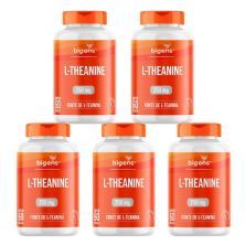 Kit 5X L-Theanine 250mg - 60 C�psulas - Bigens