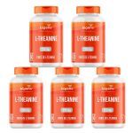 Kit 5X L-Theanine 250mg - 60 C�psulas - Bigens