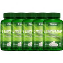 Kit 5X L-Triptofano + Vitaminas e Minerais - 60 C�psulas - Herbamed