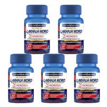 Kit 5X Laranja Moro - 60 C�psulas - Catarinense Nutri��o